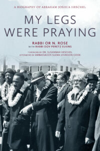 "My Legs Were Praying" by Rabbi Or Rose, book cover