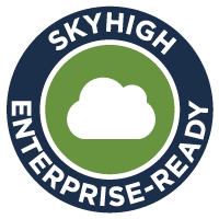 Skyhigh Enterprise-Ready cloud services fully satisfy the most stringent requirements for data protection,
                                identity verification, service security, business practices, and legal protection.