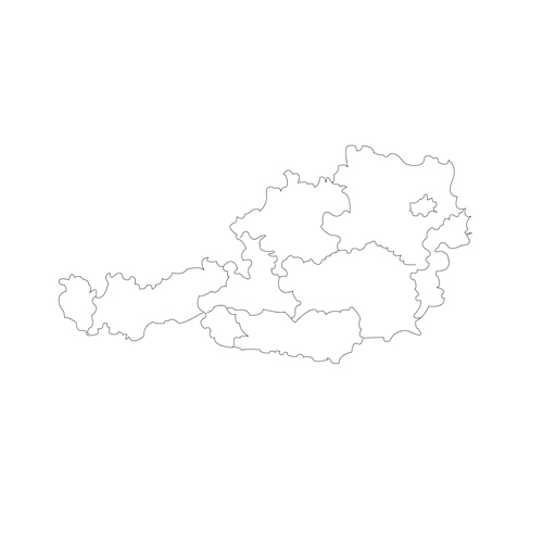 Germany map created with a 3D pen. | 3D Pen Template Stencil