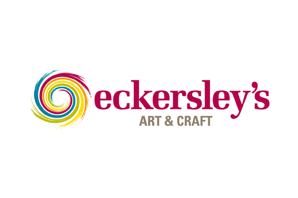 Close-up of 3D pen logo for craft business | Eckersleys