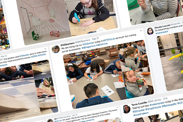 Group creating stunning 3D pen art