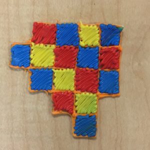 3D pen art: Puzzle cake