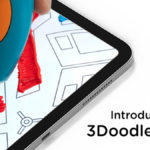 3D pen drawing on tablet