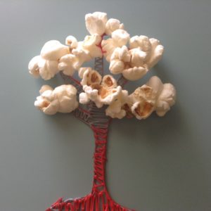 3D pen art: Popcorn tree and creations