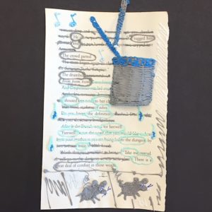 3D pen drawing on paper