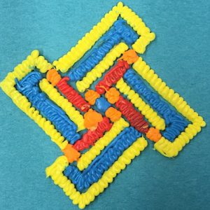 IMG_7433 - 3Doodler 3D pen art: Icing cross on cake