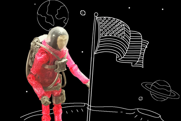 Doodling to the Moon and Back: Honoring 50 Years Since Apollo 11