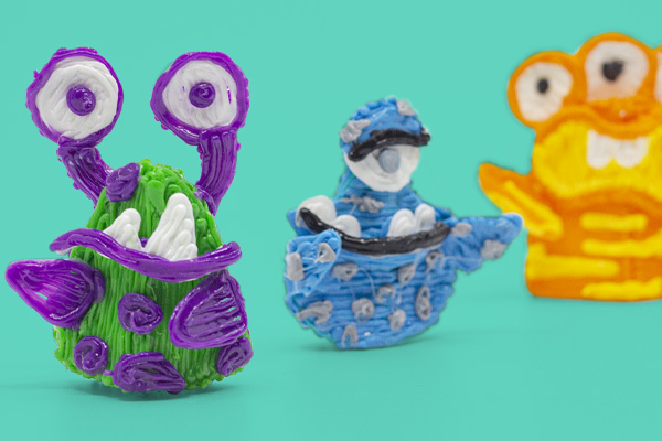 Create Creepy, Crazy, or Cool Monsters with 3Doodler
