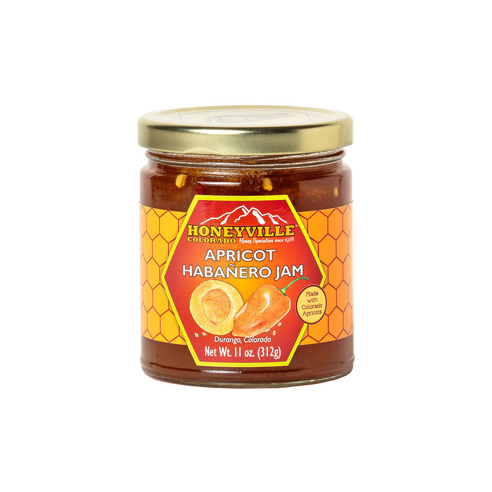 APRICOT HABANERO JAM, Jams & Butters Honeyville Colorado