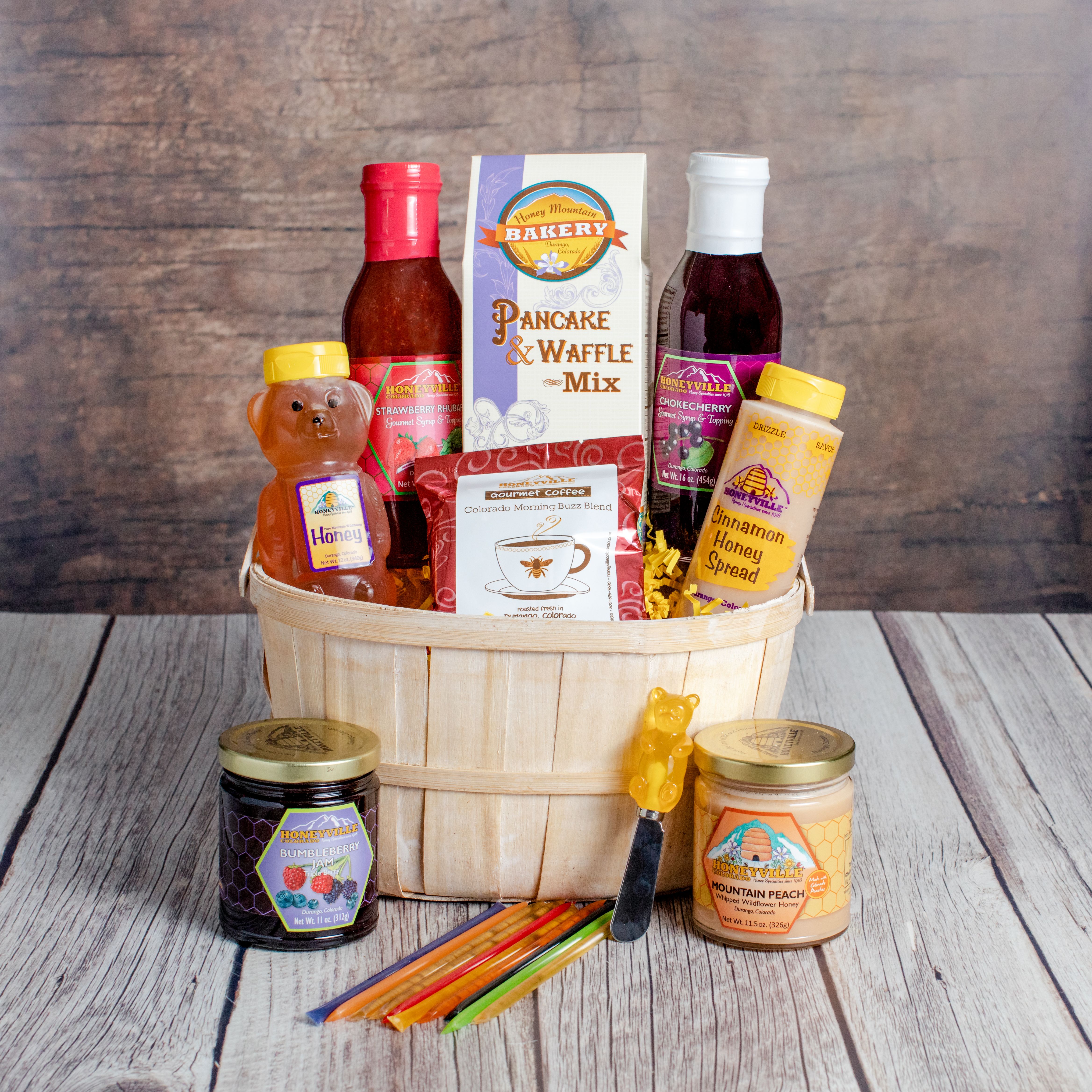 Product Image of HONEYVILLE BREAKFAST BASKET -  Free Ground Shipping