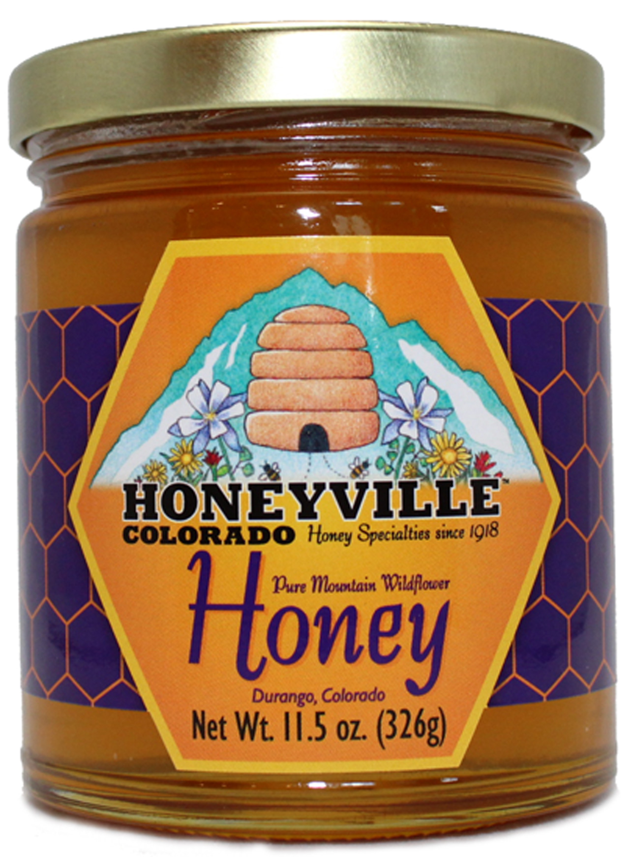 11.5 oz Wildflower Honey Jar