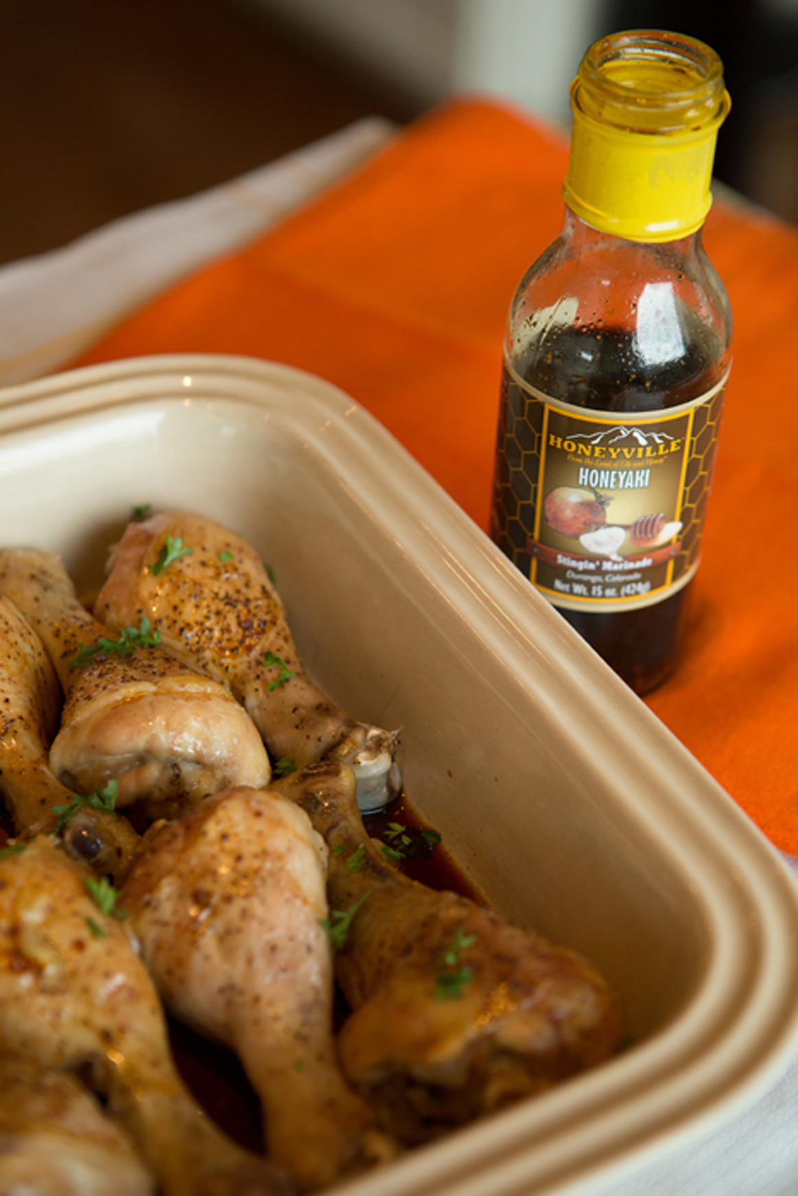 STINGIN' HONEYAKI MARINATING SAUCE, Grill & Dipping Sauces Honeyville