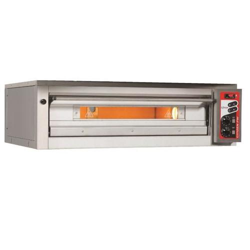 Horno para pizza, 1 cámara, eléctrico, control analógico, capacidad para 9 pizzas de Ø 33 cm