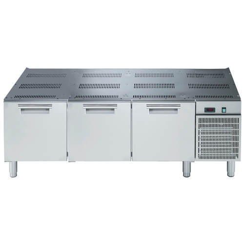Base refrigerada  3 gavetas 1600mm