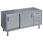 Mesa c/ 3 cajones dha 2 puertas 1600mm