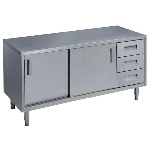 Mesa c/ 3 cajones dha 2 puertas 1600mm