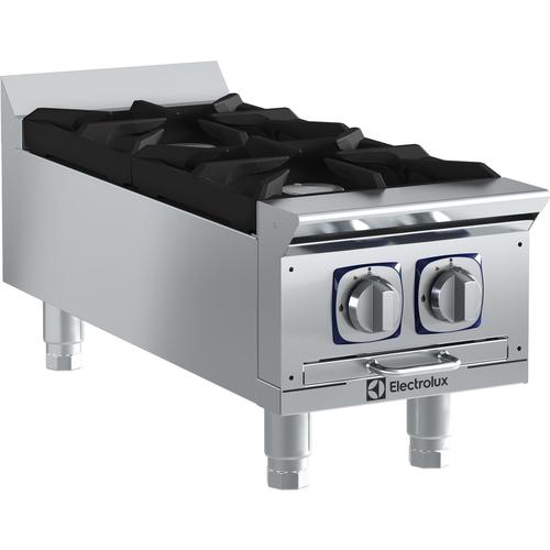 2-burner gas boiling top 12"-us