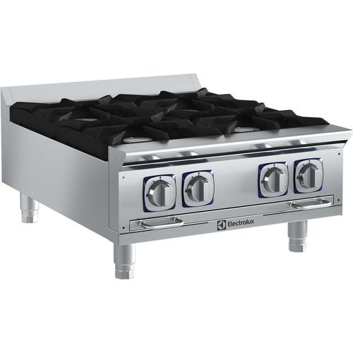 4-burner gas boiling top 24"-us
