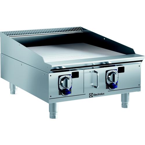 Gas griddle-smooth plate 24"-us