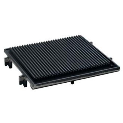 Placa ranurada para 1 quemador-l.700