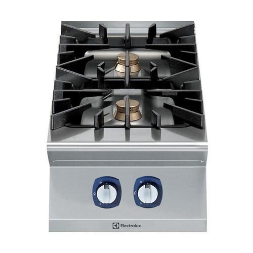 Cocina gas top 2 quemadores 400 mm