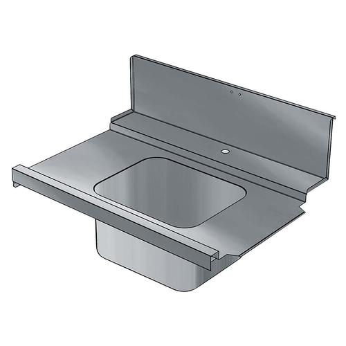 Encimera prelavado+seno,dcha.1000-rt