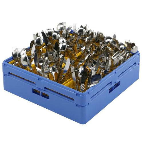 Cesto con 16 compartimentos cubiertos