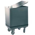 Contenedor movil en inox,115 lt