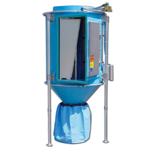 Colector de pelusa, fibra de vidrio, 6000 CFM, tipo seco