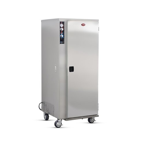 Armario de mantenimiento caliente y de fermentación con puerta sólida para 12 bandejas gn 1/1