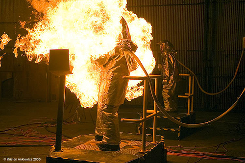 Fireproof suit