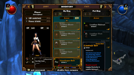 rTorchlightInterface Torchlight Menus