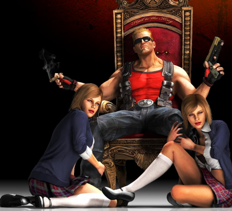 dnfThrone Duke Nukem Forever King