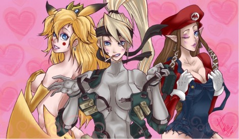 mariomadnesssexyladies Smash Bros Ladies