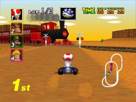 mk64b Mario Kart 64 Train