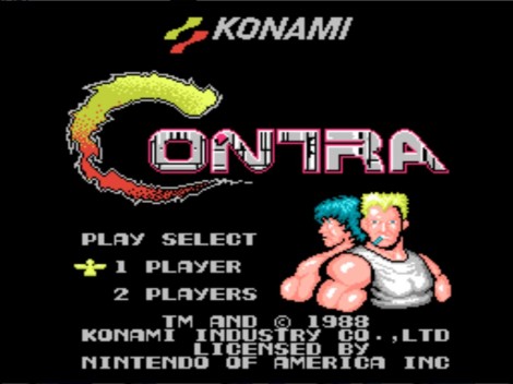 titlescreencontra Contra