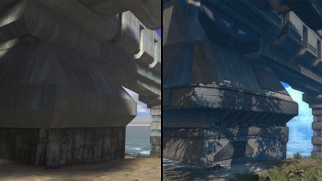 HaloSidebySide Halo Combat Evolved Anniversary Edition looks fucking shiny.