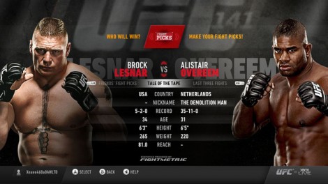 Xbox Live UFC 141 Xbox Live UFC 141