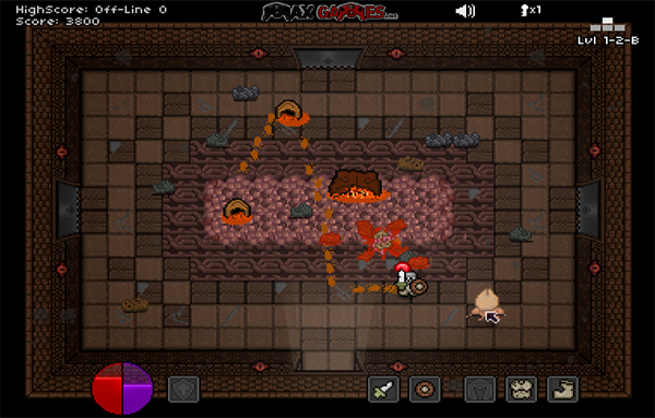 duneon2 bit Dungeon action