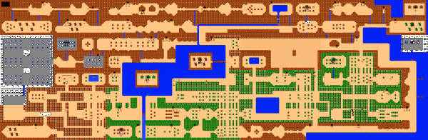 To be fair, the map doesn't show it this way and I'm totally open to the fact that this vintage 1987 memory is horribly wrong.