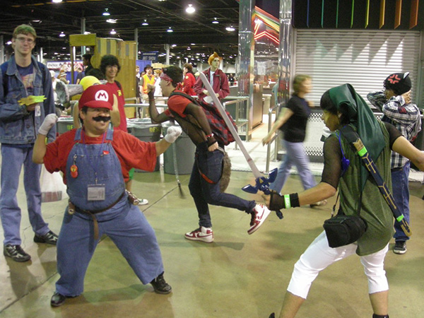 Mario vs Link