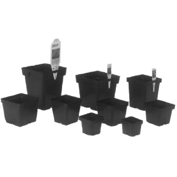 Standard Square Pot - 4 x 3-1/2