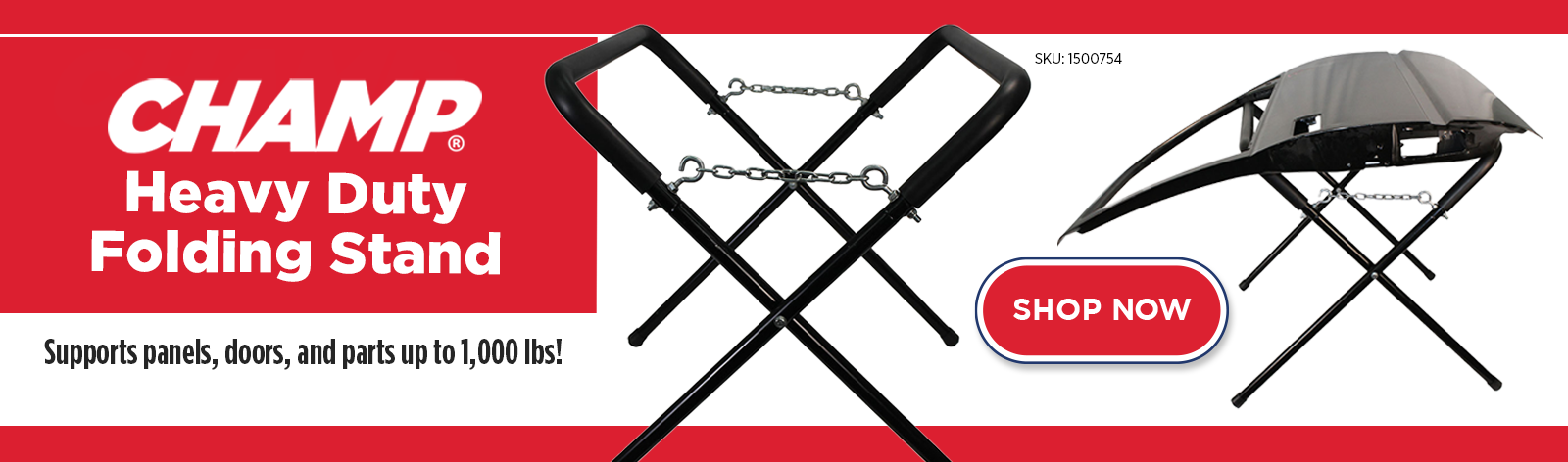 CHAMP Heavy Duty Folding Stand