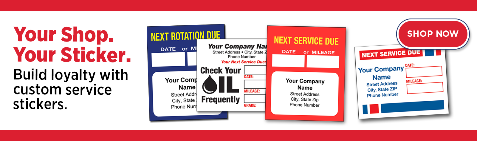 IDEA Service Stickers!