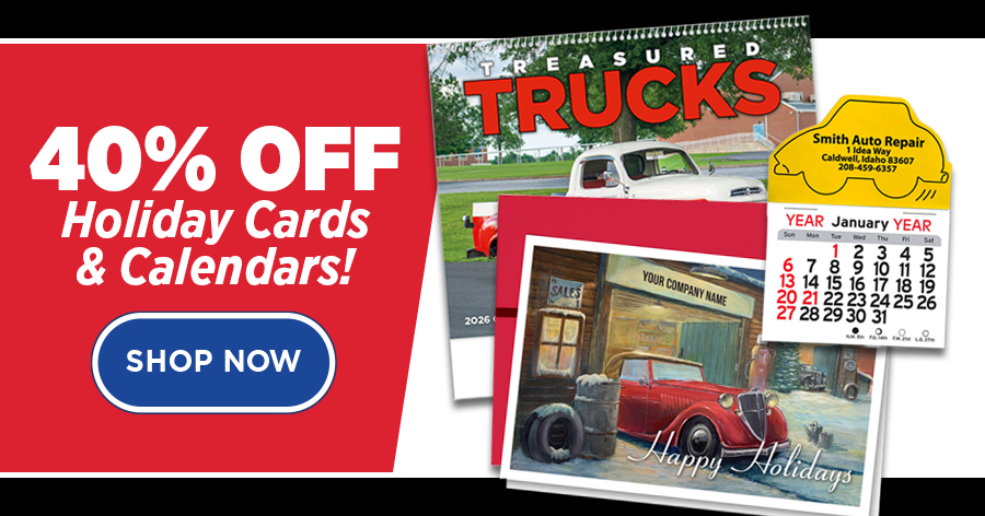 40% OFF Holiday Cards & Calendars!