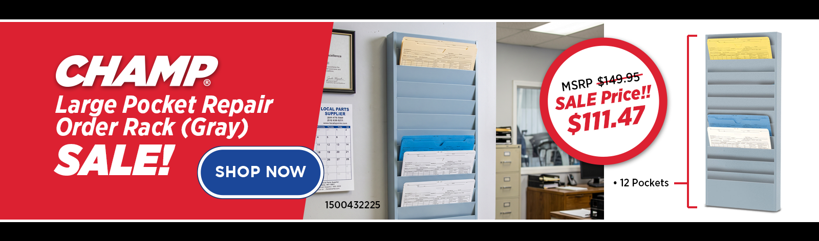 The Champ of Repair Order Organization!