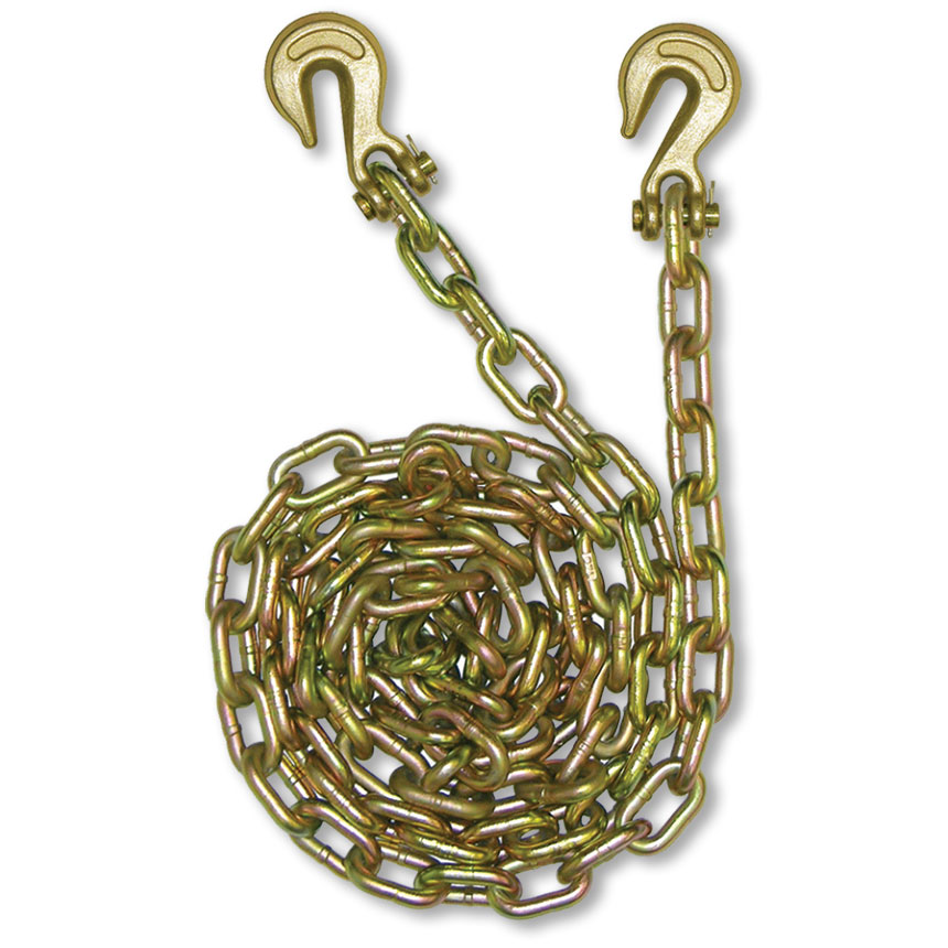 B/A G70 5/16 Binder Safety Towing Chain, 20' WLL 4700 lbs.