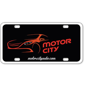 Vehicle Message Plates (6" x 12") Template #6