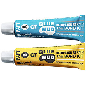 GT Tools&reg; Blue Mud&trade; Defroster Repair Tab Bond Kit
