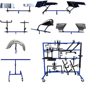 Lift King Motorcycle Paint Stand Package